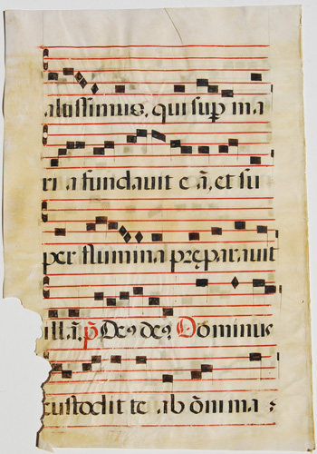 Missale Festivum original parchment from 1649